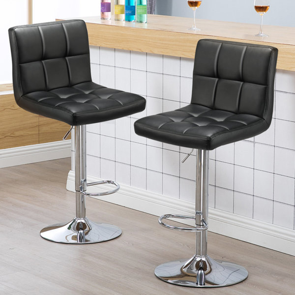Zipcode Design™ Diana Swivel Adjustable Height Bar Stool & Reviews
